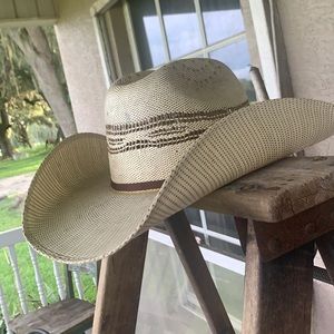 Straw Cowboy Hat worn by FL Cowboy a few seasons